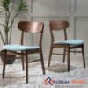 Kursi Cafe Kayu Berlapis Kain