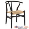 Kursi Cafe Wishbone Warna Hitam