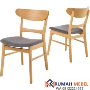 Kursi Makan Cafe Chisdock Kayu Jati