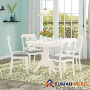 Set Meja Makan Warna Hitam Terbaru