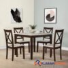 Set Meja Makan Minimalis Sederhana 4 Kursi