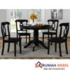 Set Meja Makan Bundar 4 Kursi Terbaru