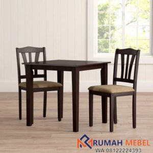 Set Meja Makan 2 Kursi Minimalis