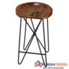 Kursi Bar Besi Rustic Charmant