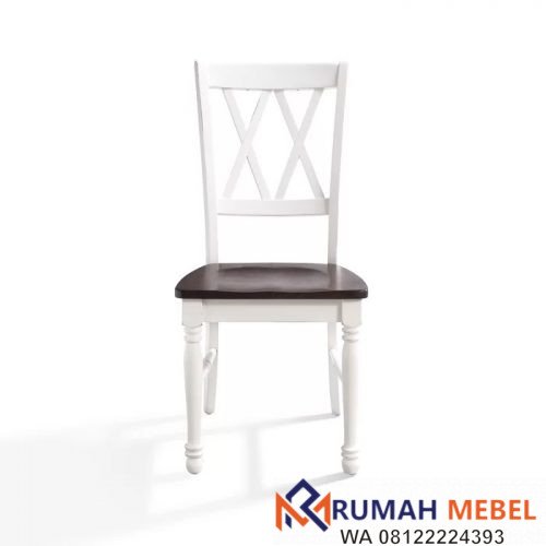 Kursi Makan Ashwel Warna Putih