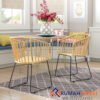 Kursi Cafe Rotan Alami Claytor Barrel