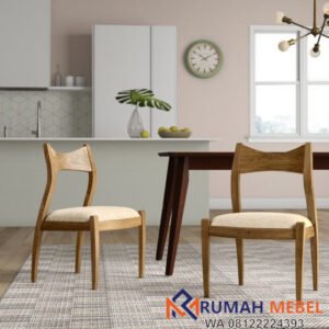 Kursi Cafe Savion Kayu Jati