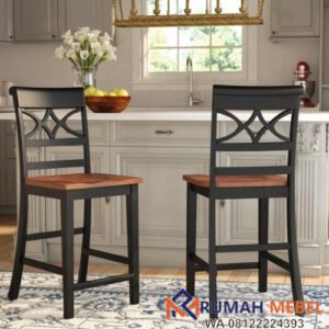 Kursi Bar Kayu Paulette