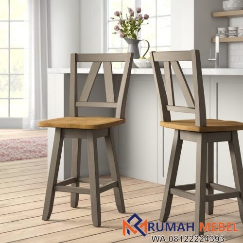 Kursi Bar Kayu Kruger