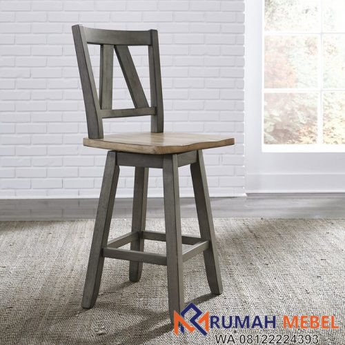 Kursi Bar Kayu Kruger