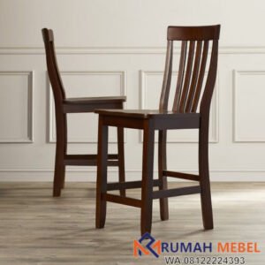 Kursi Bar Kayu Haslingden