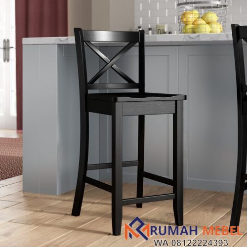 Kursi Bar Kayu Elmhurst