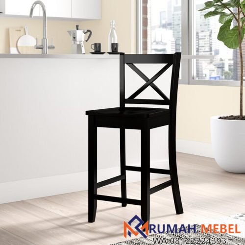 Kursi Bar Kayu Elmhurst