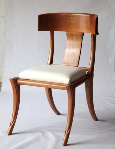 Desain Kursi Cafe Klismos