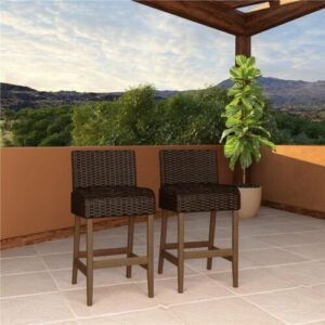 Kursi Bar Modern Rotan Novestra