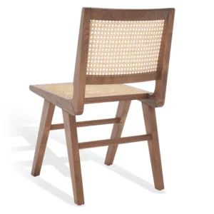 Kursi Cafe Rotan Kayu Jati Natural