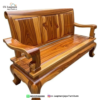 Sofa Bangku Jati Solid – Kemewahan Alami dalam Ruang Tamu Anda