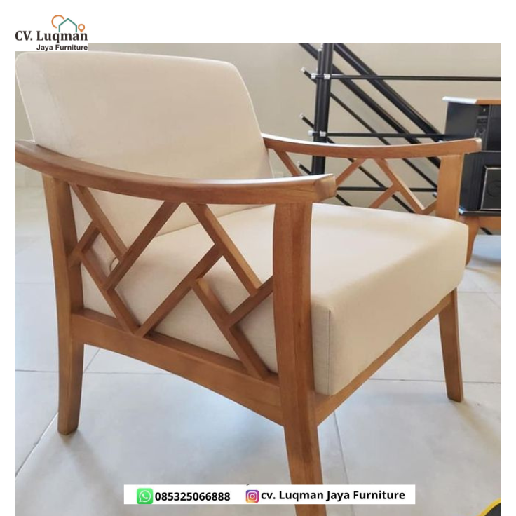 Kursi Sofa Single Minimalis – Perpaduan Klasik & Modern