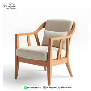 Kursi Lounging Minimalis Modern – Sentuhan Hangat untuk Ruang Anda