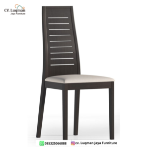 Kursi Makan High-Back Modern dari CV. Luqman Jaya Furniture
