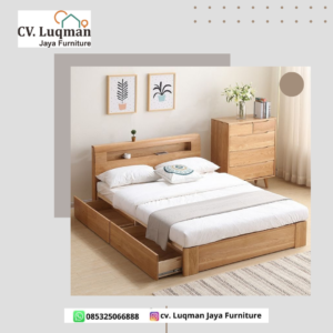 Dipan Laci ( Storage Bed ) Minimalis Modern
