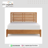 Tempat Tidur Minimalis Jati – Simpel, Kuat, Berkelas