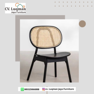 Kursi Sandaran Rotan Minimalis Modern