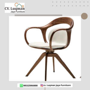 Kennedy Signature Chair kayu jati asli Jepara