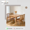 Set Meja Minimalis Scandinavian