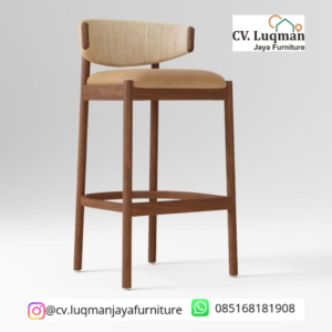 Kursi Bar Klasik Premium Produksi Jepara