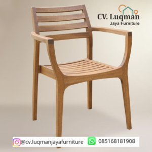 Kursi Cafe Kayu Jati Modern Produksi Jepara