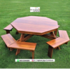 Meja Piknik Kayu Jati Eksklusif dari CV. Luqman Jaya Furniture