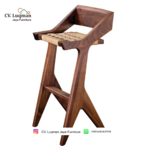 Bar Stool Jati Retro Scandi