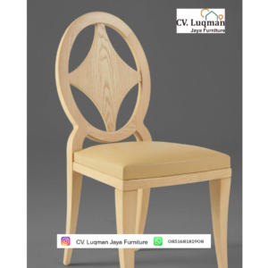 Kursi Makan Eksklusif "Diamond Medallion" oleh CV. Luqman Jaya Furniture
