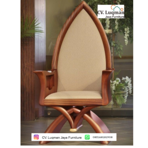 Kursi Singgasana Gothic Modern Elegan