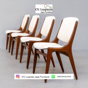 Kursi Makan Minimalis Scandinavian - Mid-Century Series